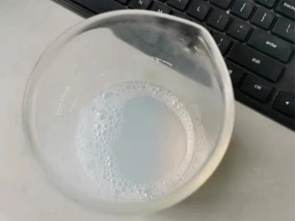  قبل الاستحلاب